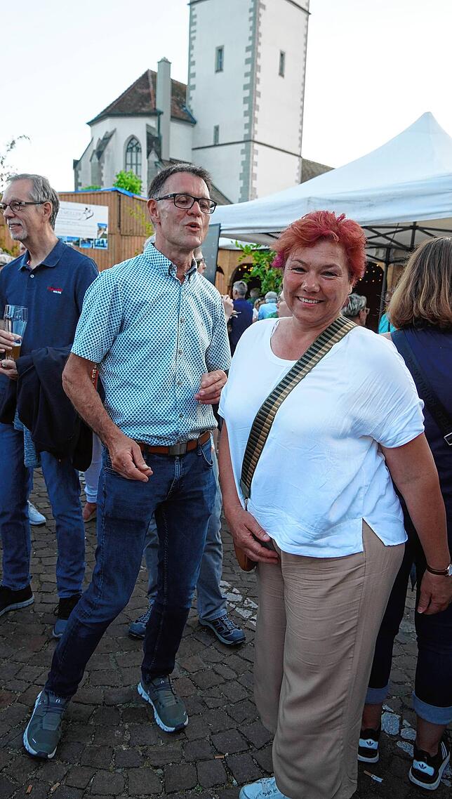 Tanzfreudig: Christine und Berthold Nägele aus Oberteuringen.