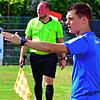 Grade Linie: Dennis Weiß, mit 29 der jüngste Trainer der Bezirksliga, hat dem TuS Efringen-Kirchen für die mittlerweile vierte ...