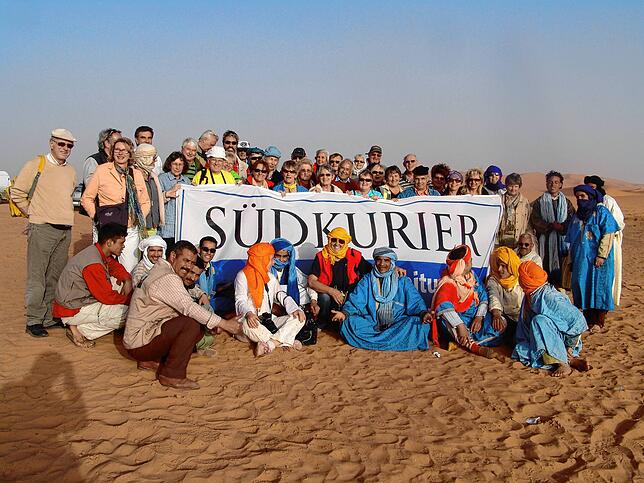 Eine SÜDKURIER-Leserreise durch Marokko im Jahr 2008.
