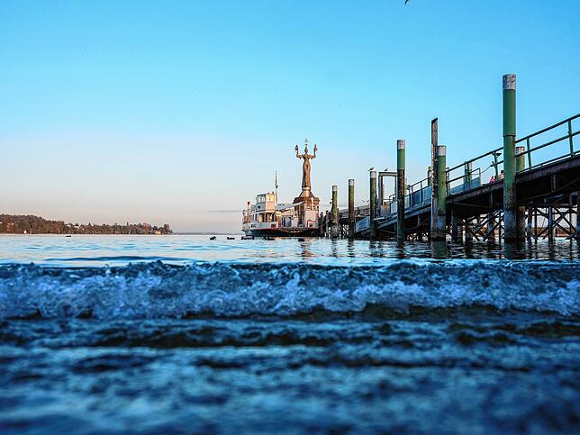 Den Anblick des Wahrzeichens ihrer Stadt zu genießen, das ist für die Konstanzer zu jeder Jahreszeit die pure Wonne.