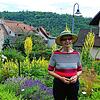 Erika Scheuch (hier 2018 im Schürgarten) erhält heute Abend die Ehrennadel in Gold für 60&nbsp;Jahre Mitgliedschaft beim ...