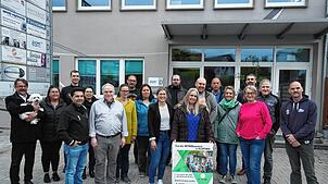 Neuauflage des Fests der Betriebsamkeit in Kluftern nach elf Jahren: Die beteiligten Unternehmer, Gewerbetreibenden und ...