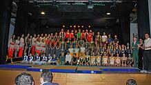 150 Turnerinnen und Turner bescheren den zahlreichen Besuchern einen vergnüglichen und unterhaltsamen Abend. Bilder: Eva Baumgartner