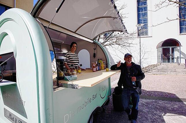 Ab sofort bietet Danijela Palos hier Getränke und Snacks an.
