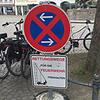 Klar als Parkverbotszone gekennzeichnet ist die Stelle, an der das Auto parkte.