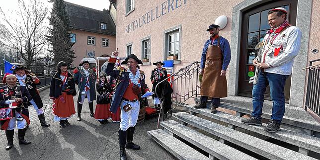 Die Spitalkellerei wird von den Narren übernommen.