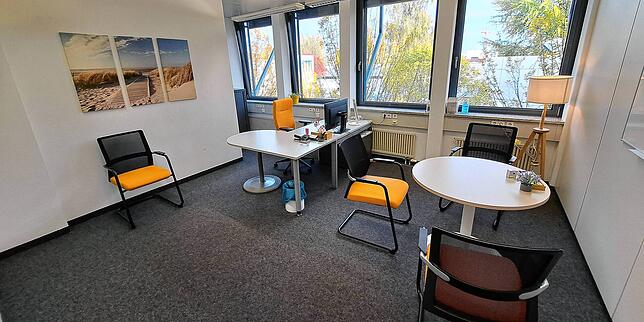 Ein Therapieraum der Erwachsenenpsychologie.