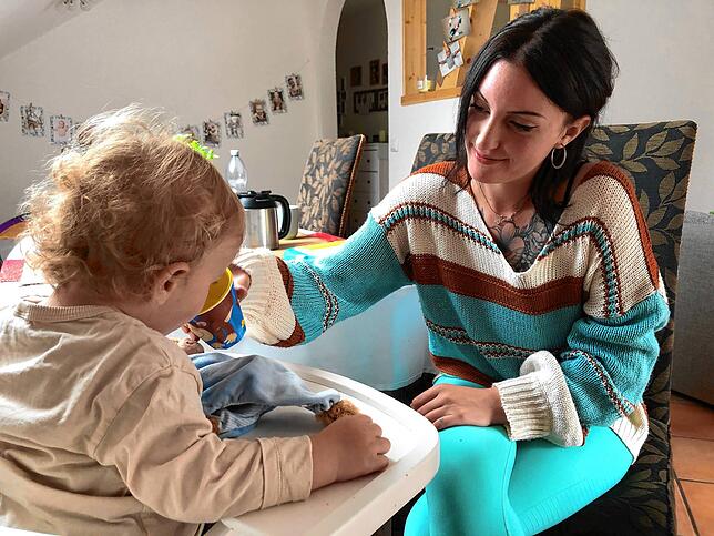 Mama zu sein ist 100-Prozent-Job, sagt Patricia Barberio. Egal, ob alleinerziehend oder nicht.