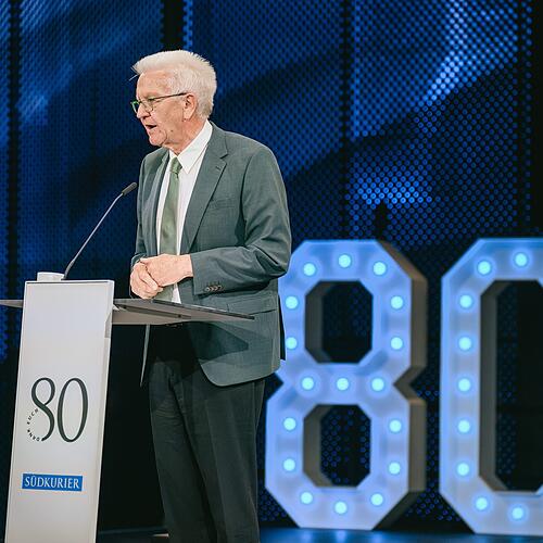 80 Jahre SÜDKURIER Kretschmann