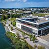 Auf die Perspektive kommt es an: Das Bodenseeforum (hier ein mit einer Drohne aufgenommenes Archivbild aus dem Jahr 2019) kommt ohne ...