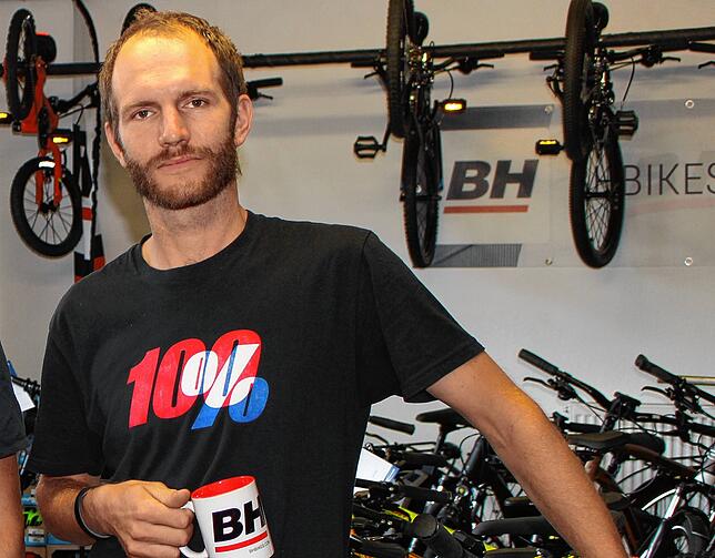 Fahrradhändler Christian Vogt – hier ein Bild von Juli 2018 – aus Donaueschingen verkauft mittlerweile zu 70 Prozent ...