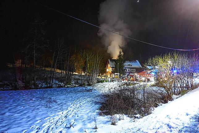 Bild 26: Brand im Hotel Walkenmühle in Bonndorf - die Bilder