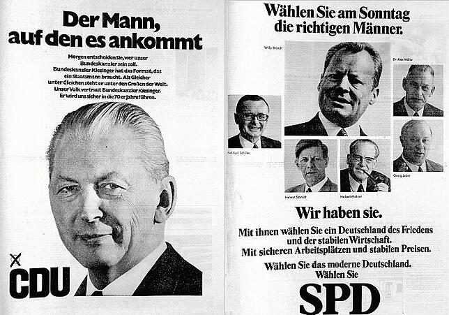 Bild 1: Machen Sie mit uns eine Zeitreise zu Willy Brandt! In unseren Sonderdrucken erwarten Sie Original-Seiten des SÜDKURIER, zum Beispiel zur Bundestagswahl 1969