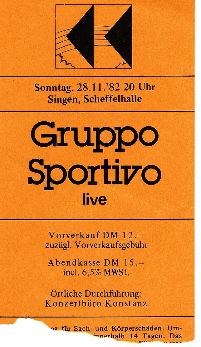 Bild 3: Tickets erzählen von den großen Konzerten in der Scheffelhalle