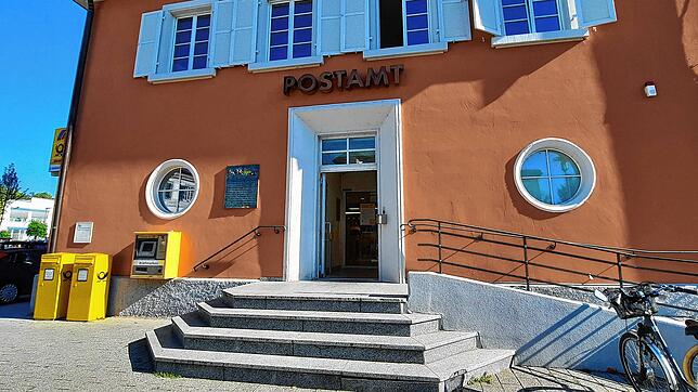 Die Postbankfiliale wird bald zur reinen Postfiliale. Vom 23. September bis 5. Oktober ist für den Umbau geschlossen.