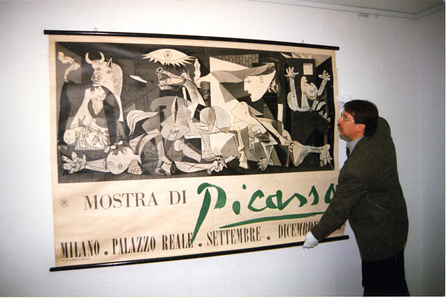 Eine seiner bekanntesten Ausstellungen – Picassos Toros 1996/97. Bilder: Jochen Hahne