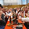 Beim Männerfrühschoppen im vergangenen Jahr hatten die Narren und auch OB Simon Gröger (links) viel Spaß. 2024 werden wieder mehrere ...