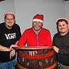 Noch ist nicht einmal Advent, aber Tim Schwenke (von links), Martin Schäuble und Daniel Hepfer sind schon voll mit der kommenden ...