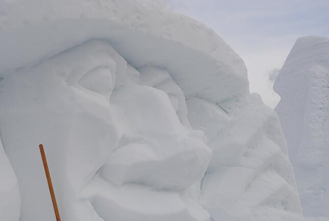 Bild 4: Schneeskulpturen-Festival in Bernau: Schauen Sie zu, wie aus Schnee Kunst wird