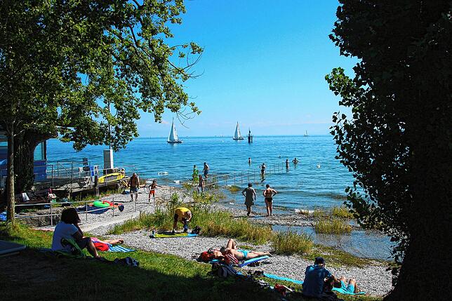 Am Hörnle hatte man am Donnerstag das Gefühl, als sei der Sommer ein prächtiger. Das soll die nächsten Tage auch so bleiben.