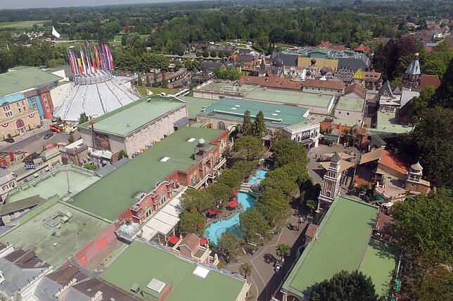 Der Tag nach dem Brand im Europa-Park Rust