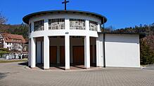 Ein Friedhofsanlage mit Aussegnungshalle gibt es in Immendingen bereits. Es fehlt allerdings an Sitzmöglichkeiten. Bild: Freudig