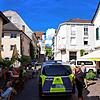 Ein Polizeieinsatz sorgt am Dienstagmittag in der Radolfzeller Innenstadt für Aufsehen.