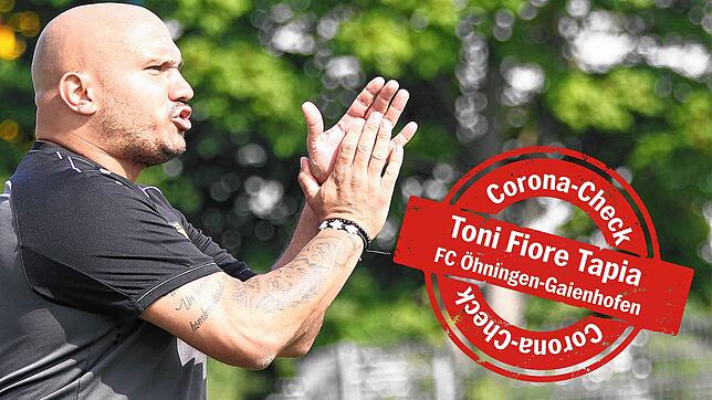 Toni Fiore Tapia, Trainer des FC Öhningen-Gaienhofen.