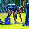 Alles parat: Der SV BW Murg ist bereit für das wichtige Spiel am Freitagabend gegen die Spvgg. Wutöschingen. Auch Spielertrainer Alija ...