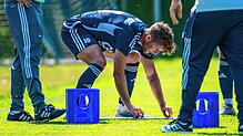 Alles parat: Der SV BW Murg ist bereit für das wichtige Spiel am Freitagabend gegen die Spvgg. Wutöschingen. Auch Spielertrainer Alija ...