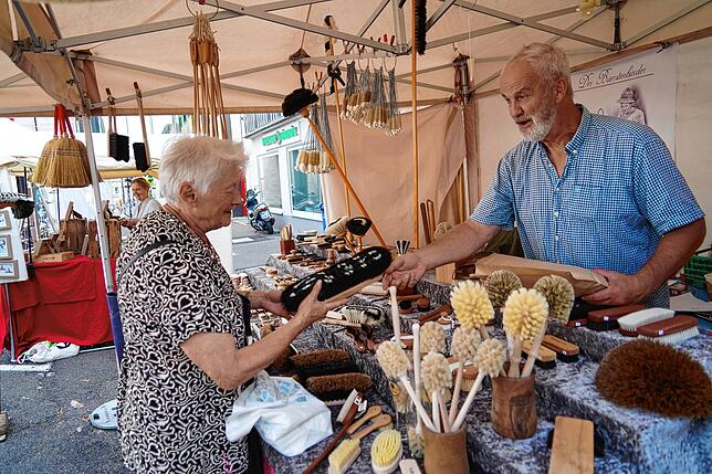 Bild 31: Bunte Vielfalt auf dem Marktplatz