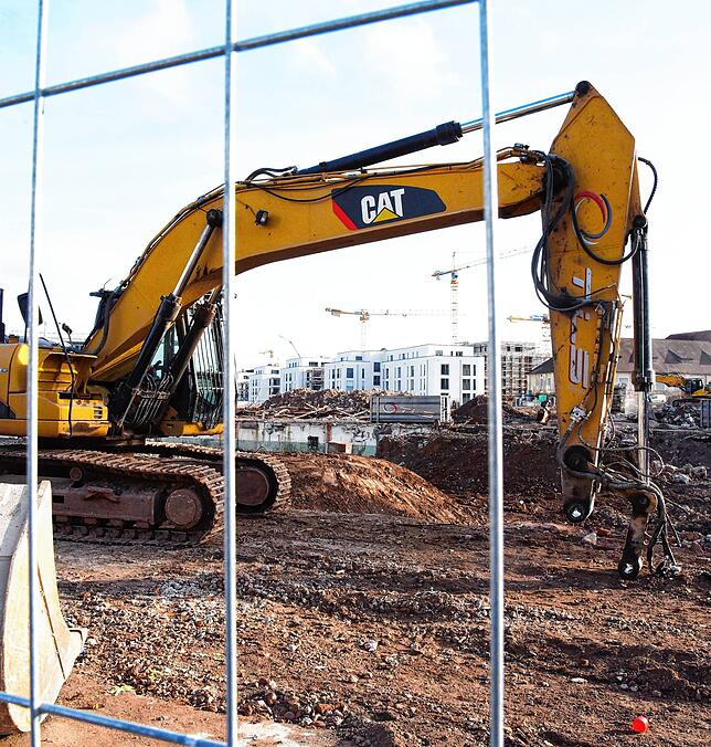 Wird das Villinger Saba-Gelände – hier ein Bild von November 2021 – zu sehr mit Wohnblocks zugeplant? Im Gemeinderat gibt es ...