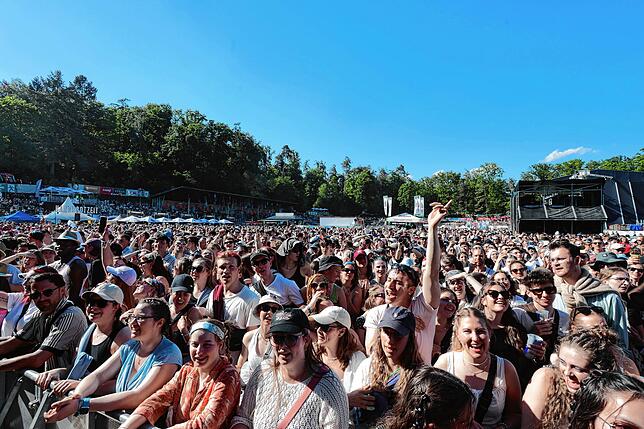 Bild 13: Weiter geht‘s – auch am zweiten Campus-Festival-Tag wird gefeiert