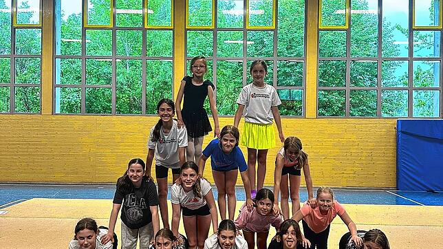 Die Showakrobatik-Abteilung des Turnvereins sucht ebenfalls Nachwuchs. Foto: Cara Janzon
