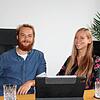 Frederik Lange und Cecilia Herzberg sind zufrieden mit dem ersten Geschäftsjahr ihres neu in Konstanz gegründeten Immobilien-Unternehmens.