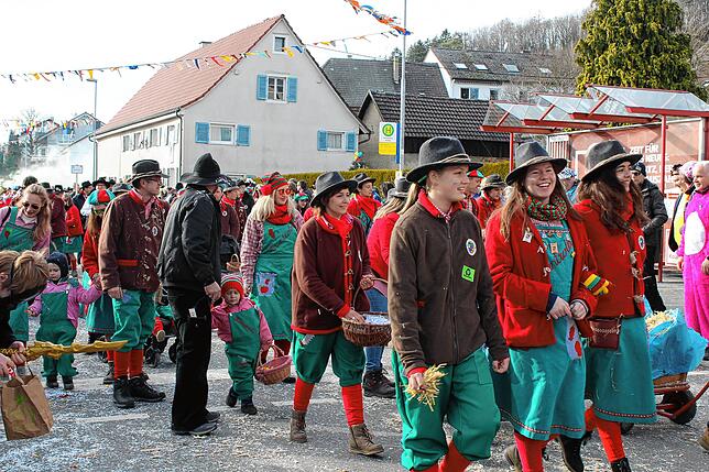 Bild 33: Bilder vom Narrentreffen in Winterspüren &ndash; Teil 2
