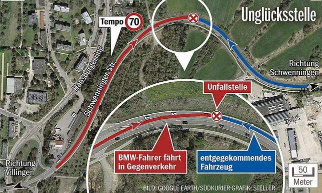 Unfall auf der Steig