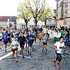 Der Start des Marathons in Bräunlingen im Jahr 2019. Wegen Corona gilt insbesondere ein für Mathon-Läufe typischer, dichtgedrängter ...