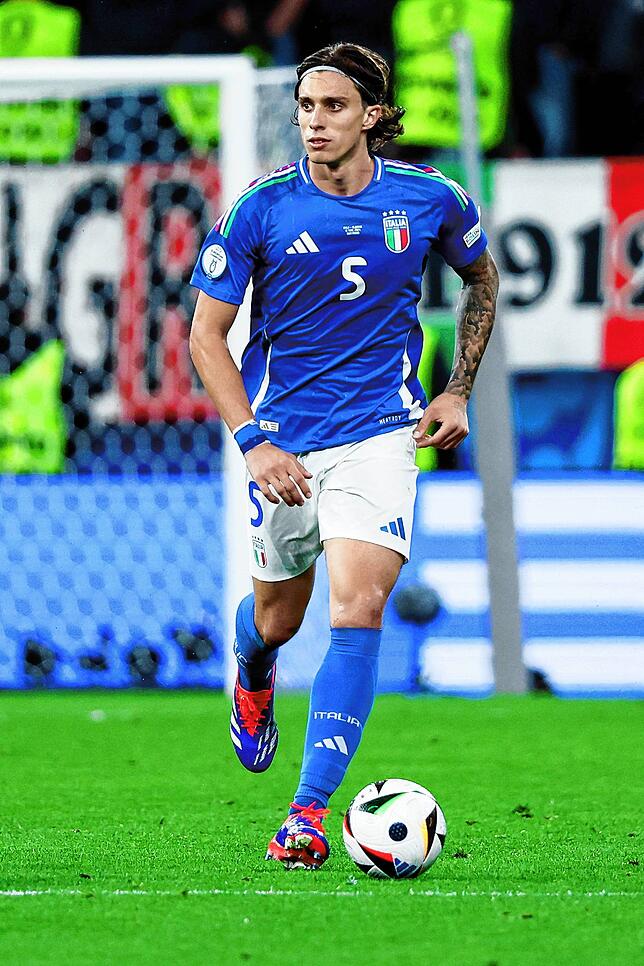 Riccardo Calafiori gehörte zu Italiens Lichtblicken bei der EM.