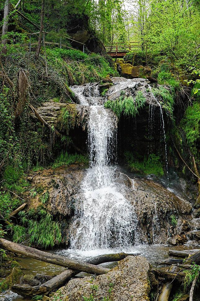 Tengen hat viel zu bieten – darunter beispielsweise die Wasserfälle in der Mühlbachschlucht.