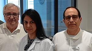 Die neuen Frauenärzte des MVZ Bad Säckingen (von links): Reinhold Trieß, Alvard DePaiva und Aosama Albaag.