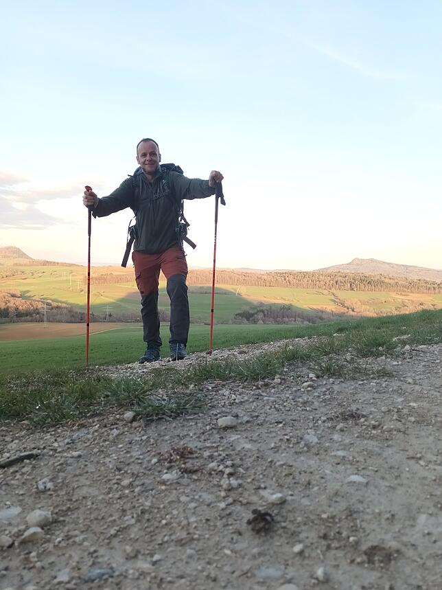 Setzt sich für sportlich anspruchsvolle Touren wie die 100-Kilometer-Wanderung ein: Oliver Bock.