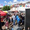 Der Marktplatz war an beiden Tagen gut besucht. Vorallem am Sonntag bildeten sich an den Foodtrucks lange Schlangen.