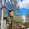 Ein Blitzer in der Meßkircher Straße. An den fest installierten Messstellen wurden die meisten Geschwindigkeitsübertretungen festgestellt.