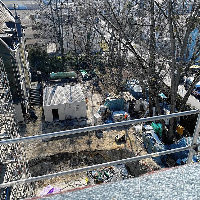 Bild 11: So sieht der Wohnkomplex Laubenhof von innen, unten und oben aus: Ein Rundgang durch das Bauprojekt