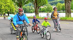Bild : Slow up: Erlebnisreicher Tag beim slowUp