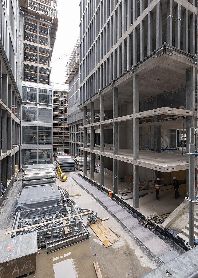Bild 6: Blick hinter die Kulissen der größten Baustelle in der Schweiz