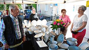 Beim Kunst- und Handwerkermarkt vom 5. bis 7. September bieten rund 35 Aussteller aus dem Landkreis und aus Baden-Württemberg ihre ...