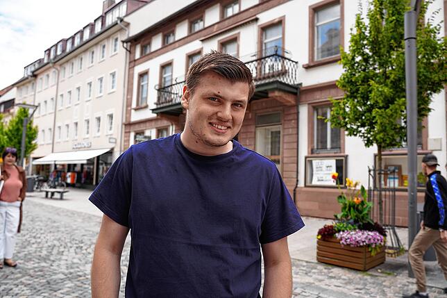 Lukas Vollminghoff aus Stühlingen geht es vor seinem Ausbildungsstart im September ruhig an. Er chillt zuhause im Schwarzwald.