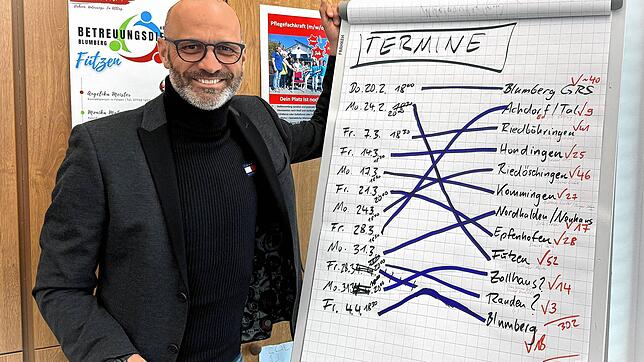 Markus Leichenauer, Geschäftsführer der kirchlichen Sozialstation Blumberg, ist der Initiator und Ideengeber für den neuen ...